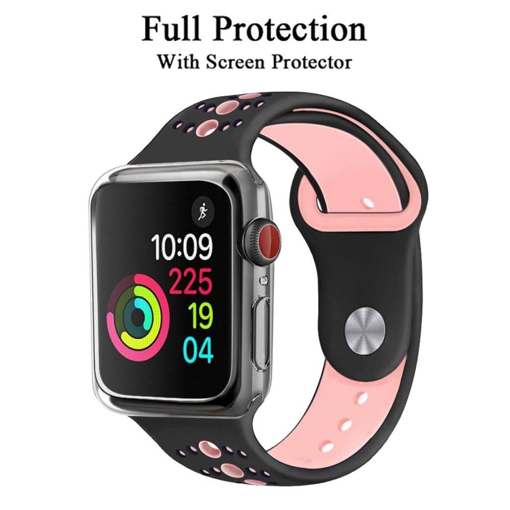 Cover Full Protection Apple Watch 44mm Clear