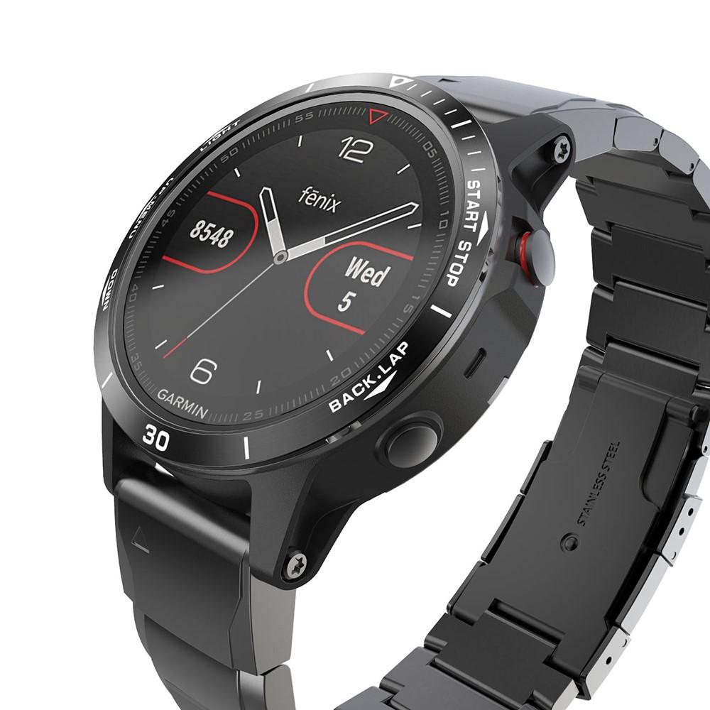 Anello lunetta Garmin Fenix 5/5 Plus Nero