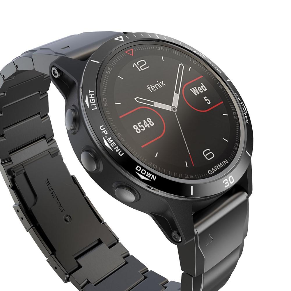 Anello lunetta Garmin Fenix 5/5 Plus Nero