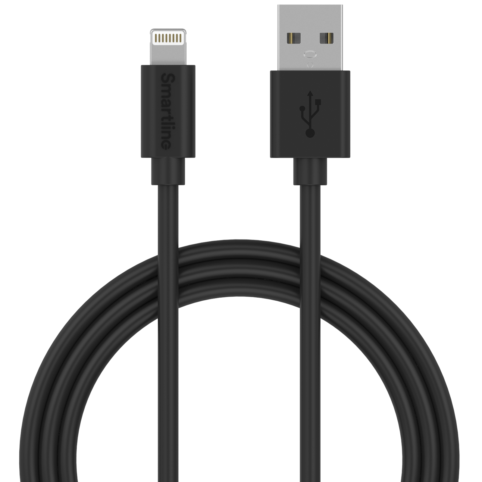 Cavo da USB-A a Lightning 3 metri Nero