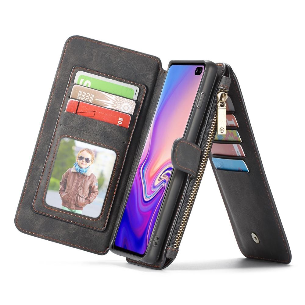 Multi-slot Flip Cover Samsung Galaxy S10 Grigio