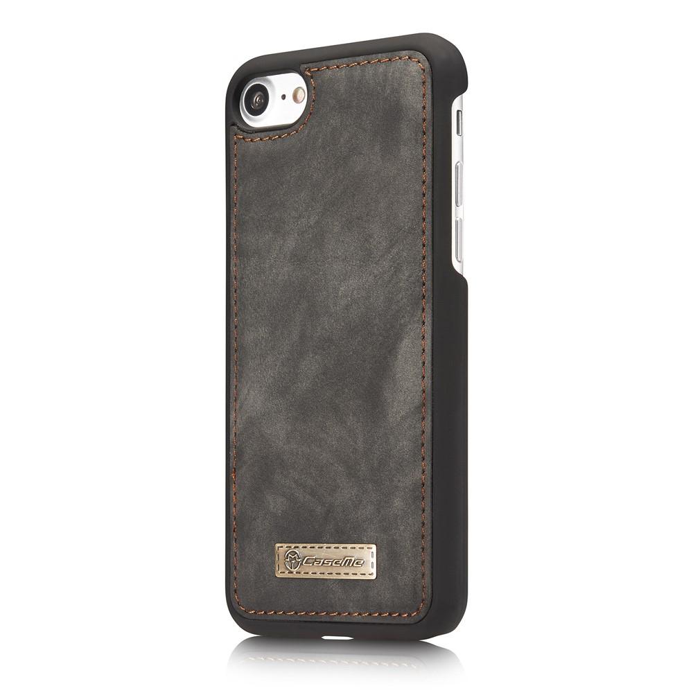 Cover portafoglio Multi-Slot iPhone SE (2020) grigio