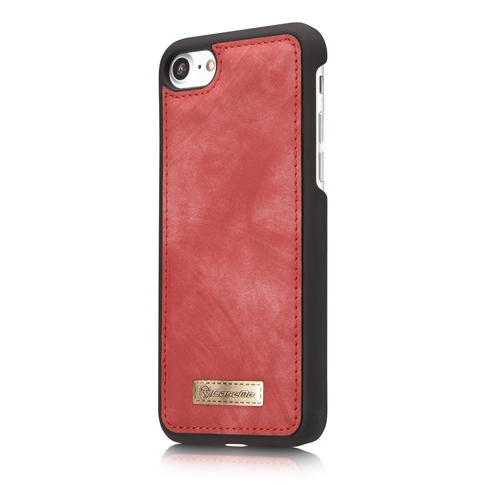 Cover portafoglio Multi-Slot iPhone SE (2022) rosso