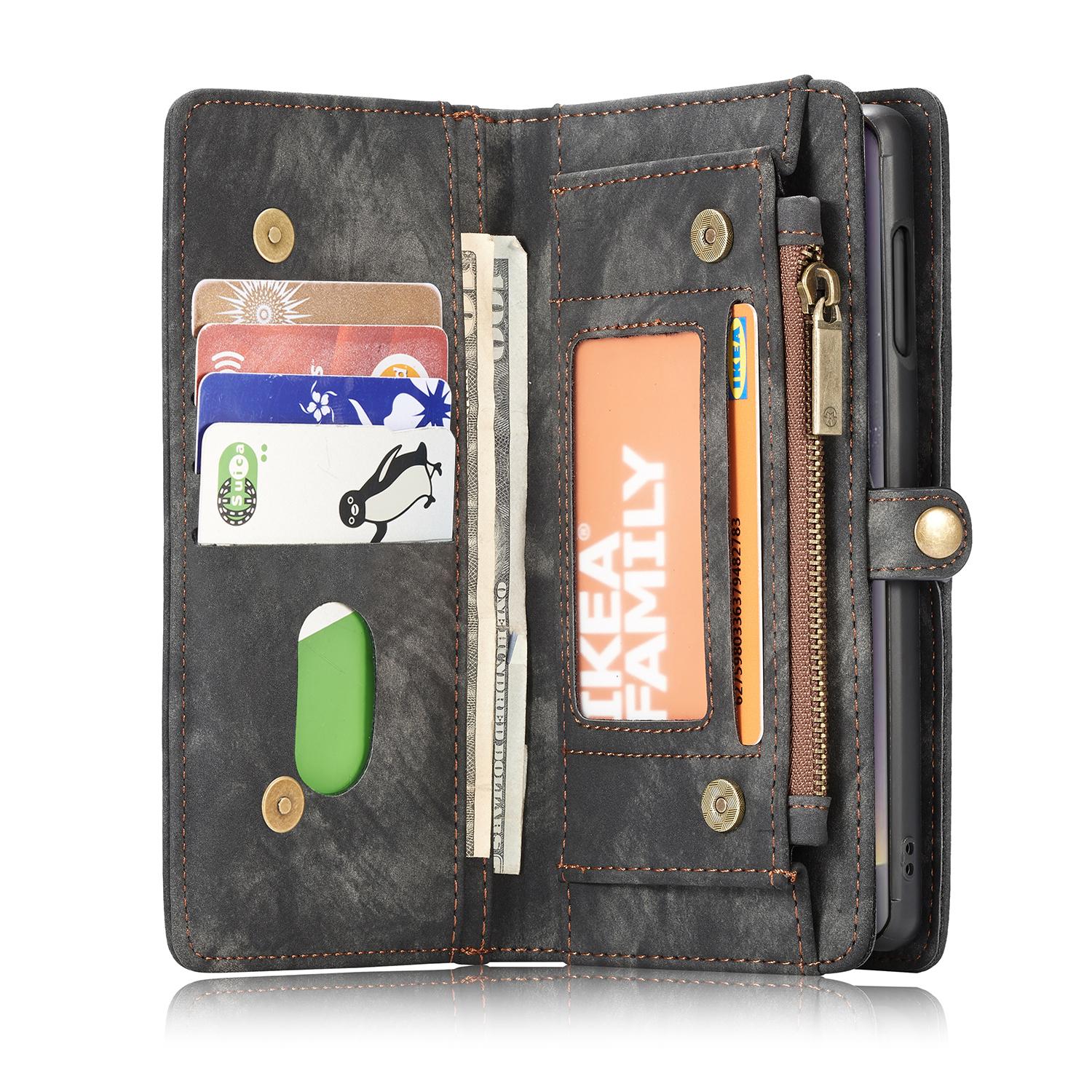 Cover portafoglio Multi-Slot Samsung Galaxy S10e Grigio