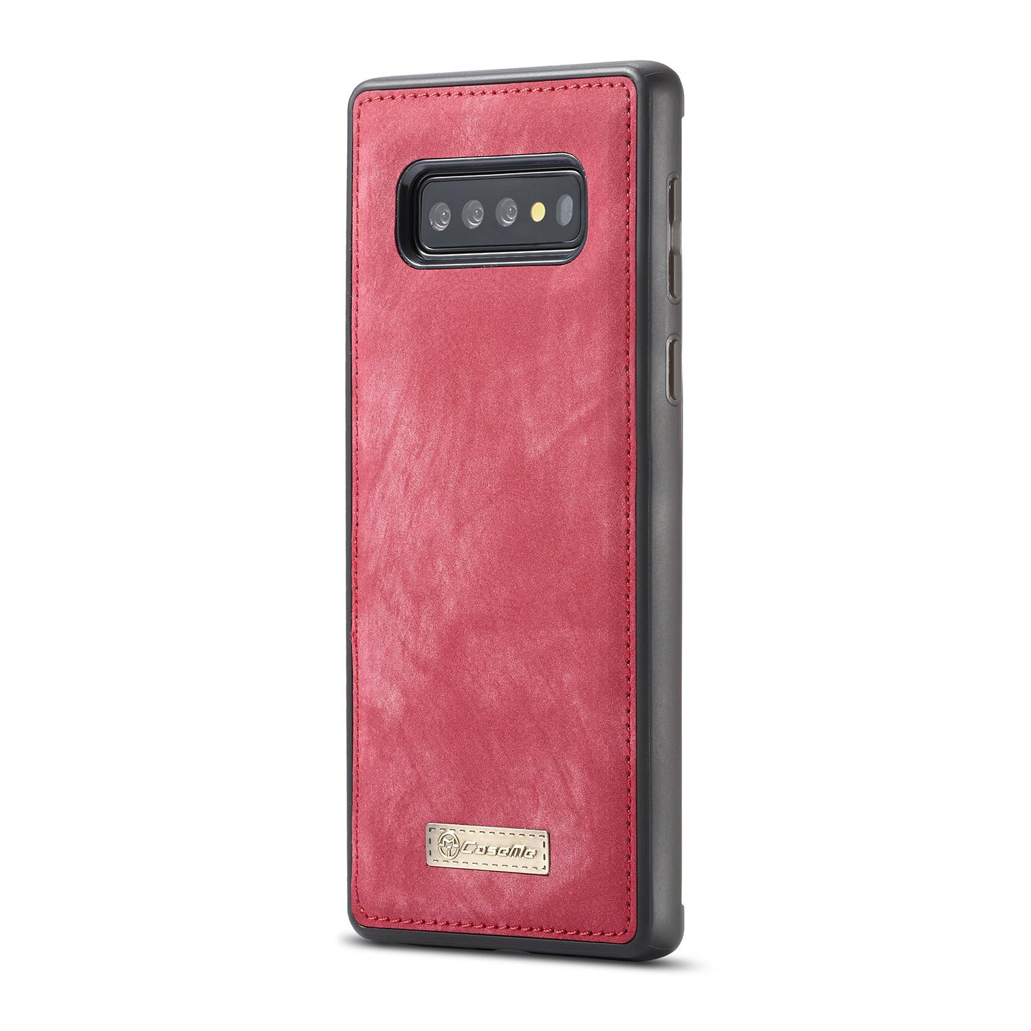 Cover portafoglio Multi-Slot Samsung Galaxy S10 Plus Rosso