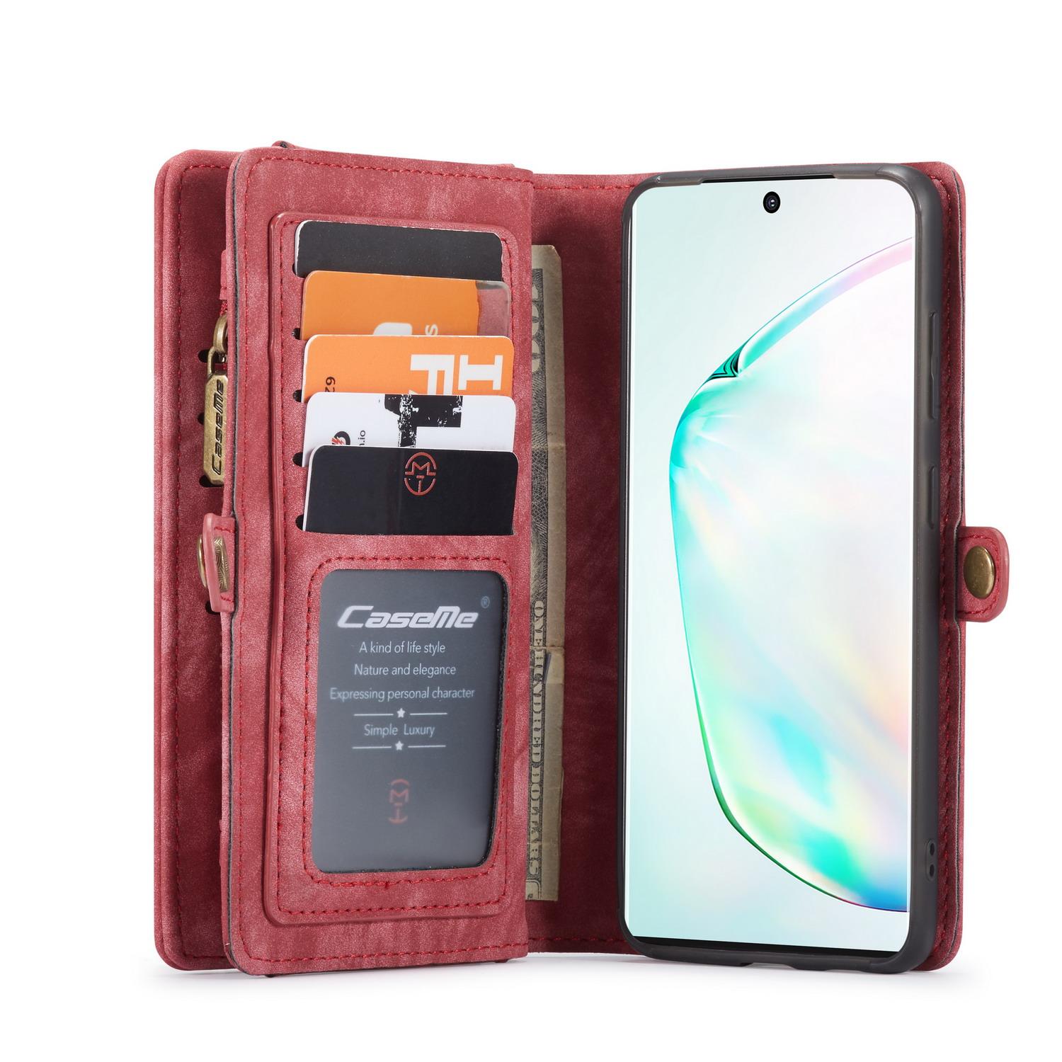 Cover portafoglio Multi-Slot Samsung Galaxy S20 Rosso