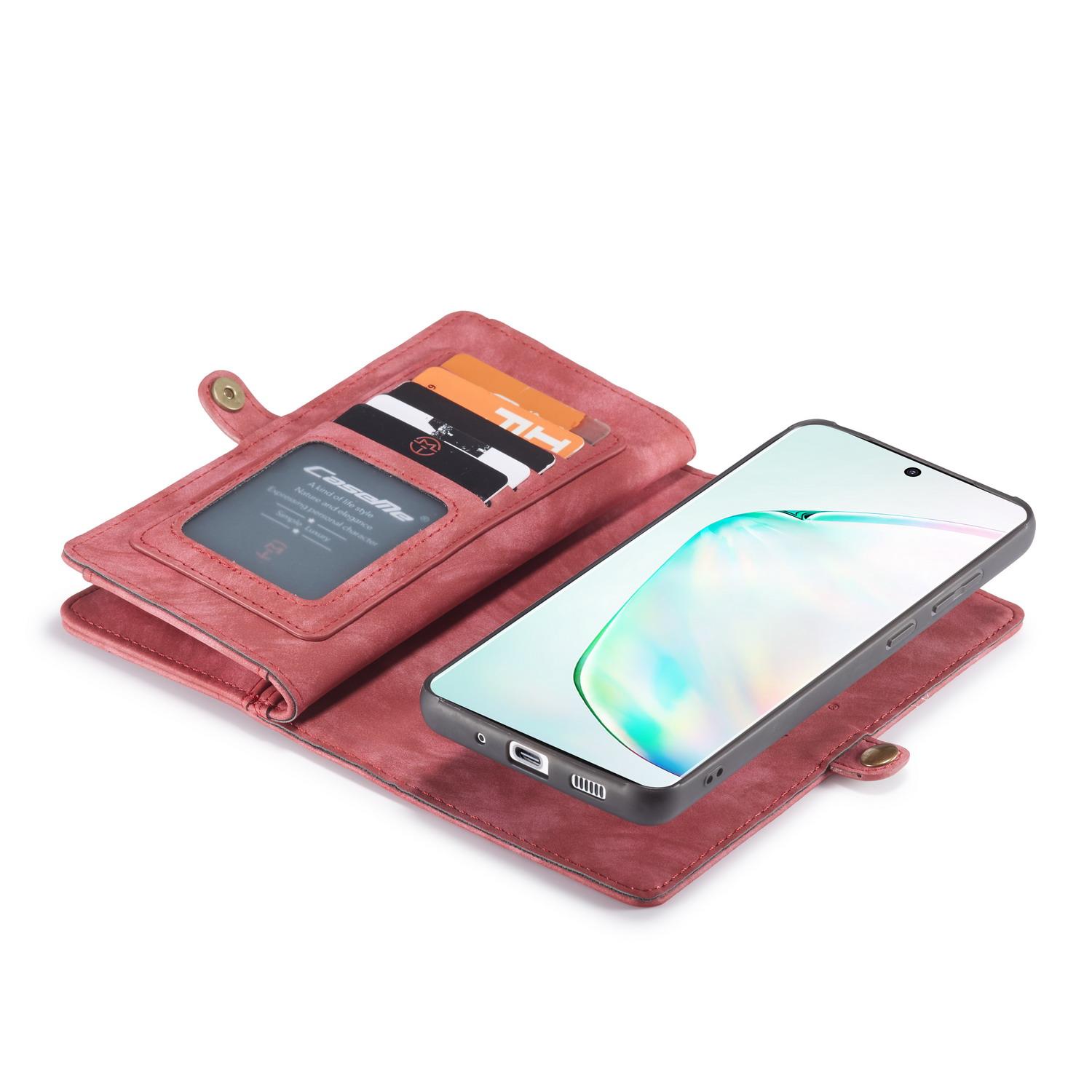 Cover portafoglio Multi-Slot Samsung Galaxy S20 Ultra Rosso