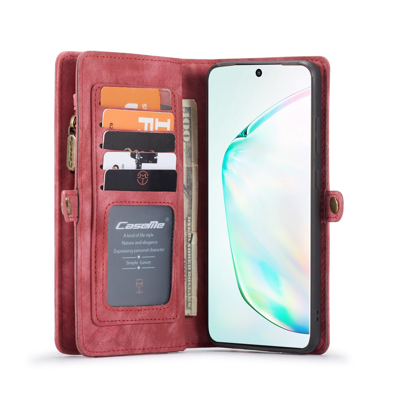 Cover portafoglio Multi-Slot Samsung Galaxy S20 Ultra Rosso