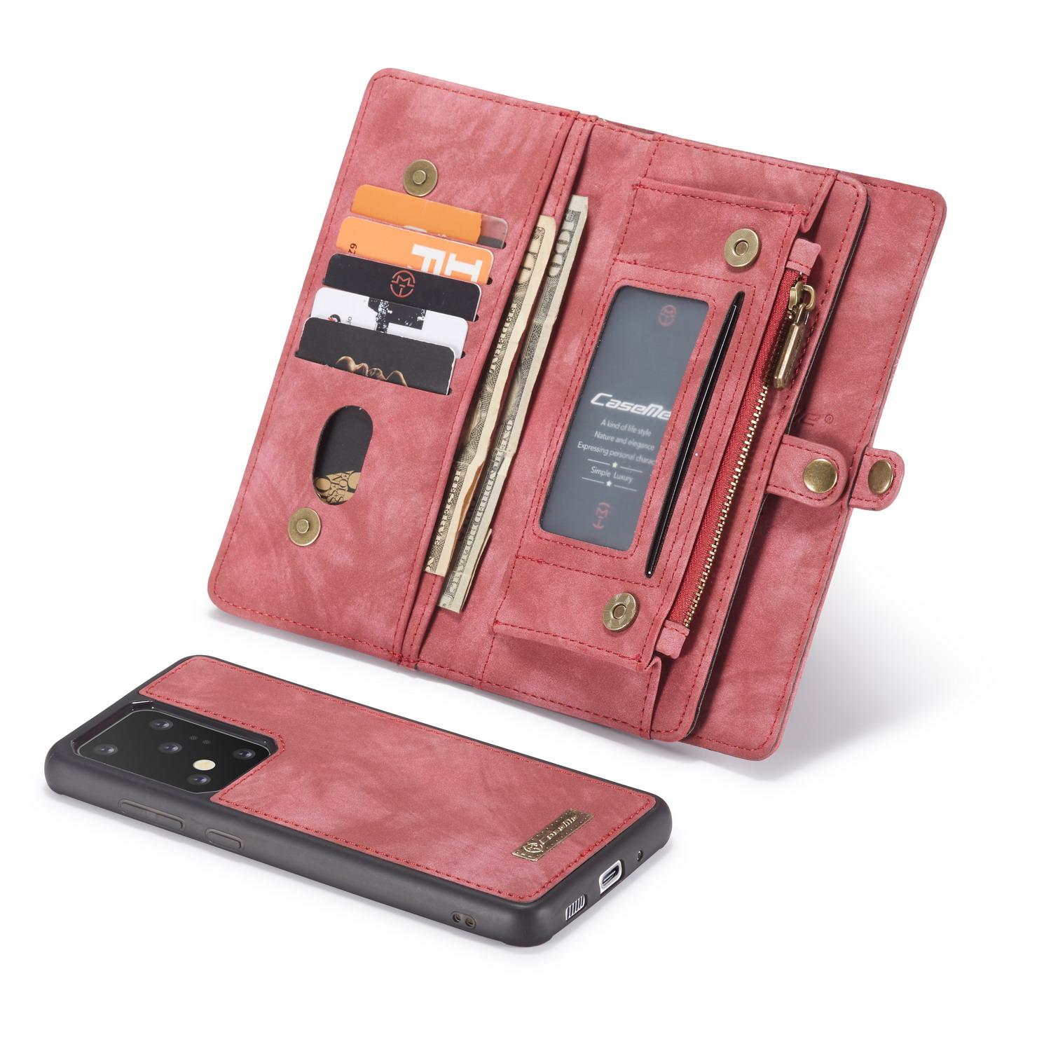 Cover portafoglio Multi-Slot Samsung Galaxy S20 Ultra Rosso