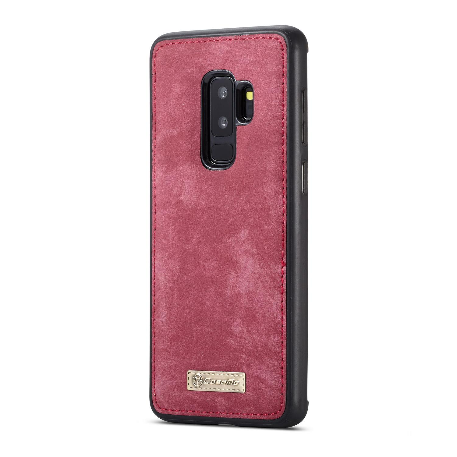 Cover portafoglio Multi-Slot Samsung Galaxy S9 Plus Rosso