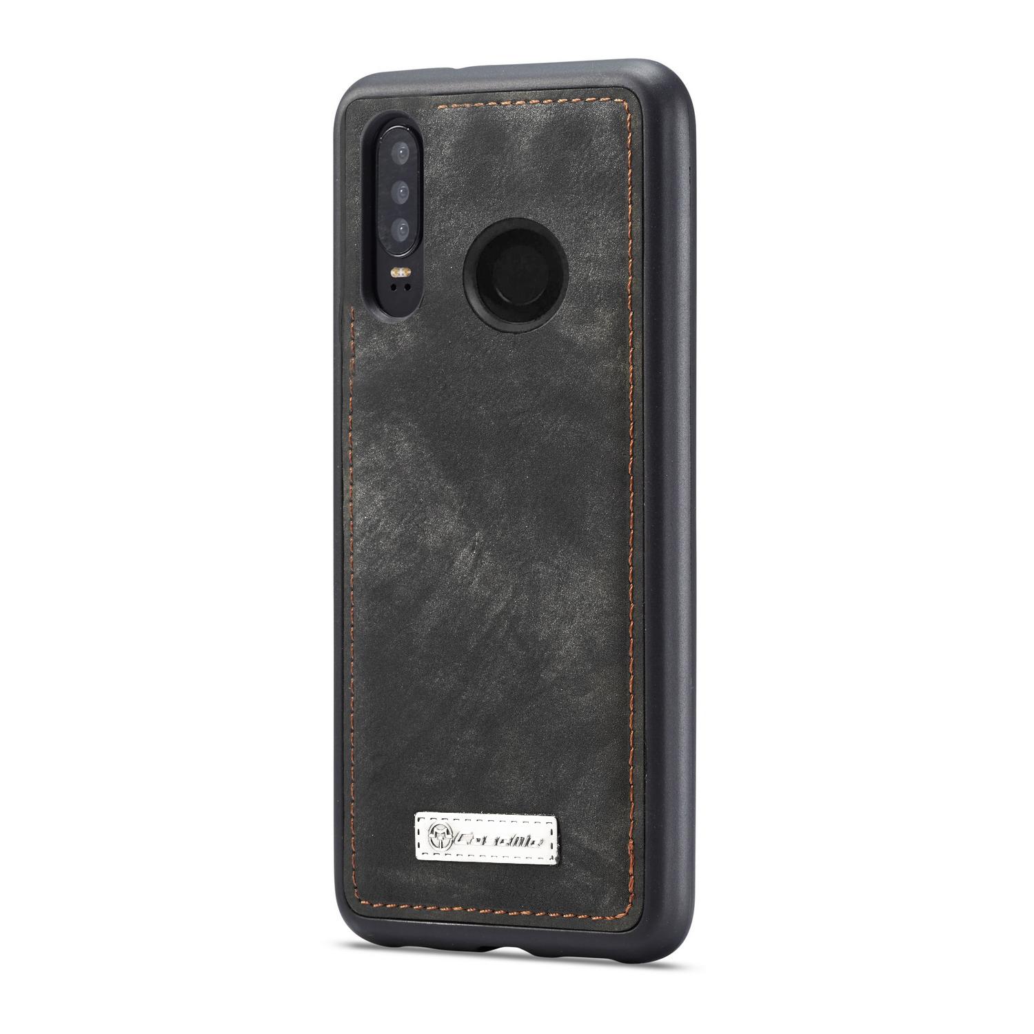 Cover portafoglio Multi-Slot Huawei P30 Lite Grigio