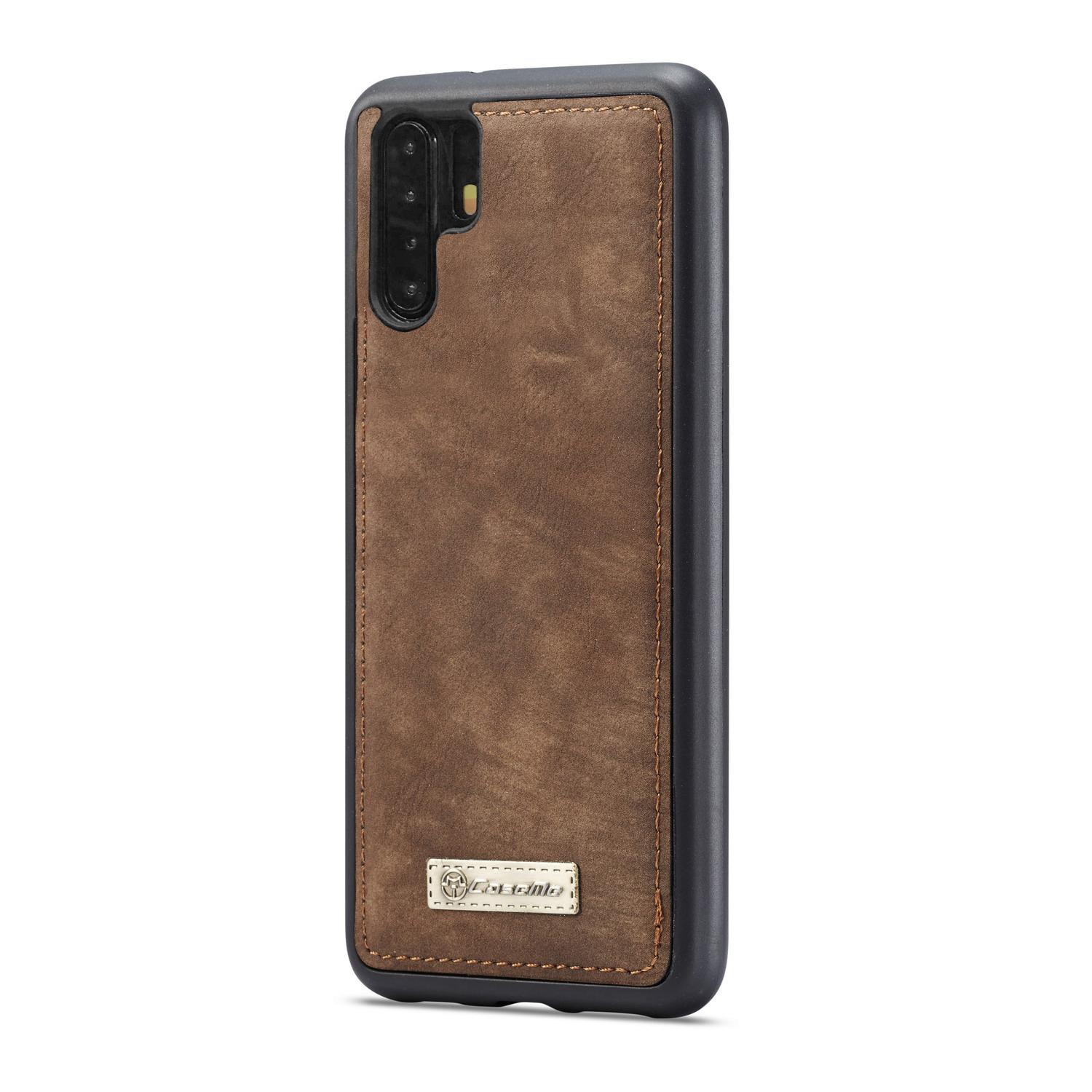 Cover portafoglio Multi-Slot Huawei P30 Pro Marrone