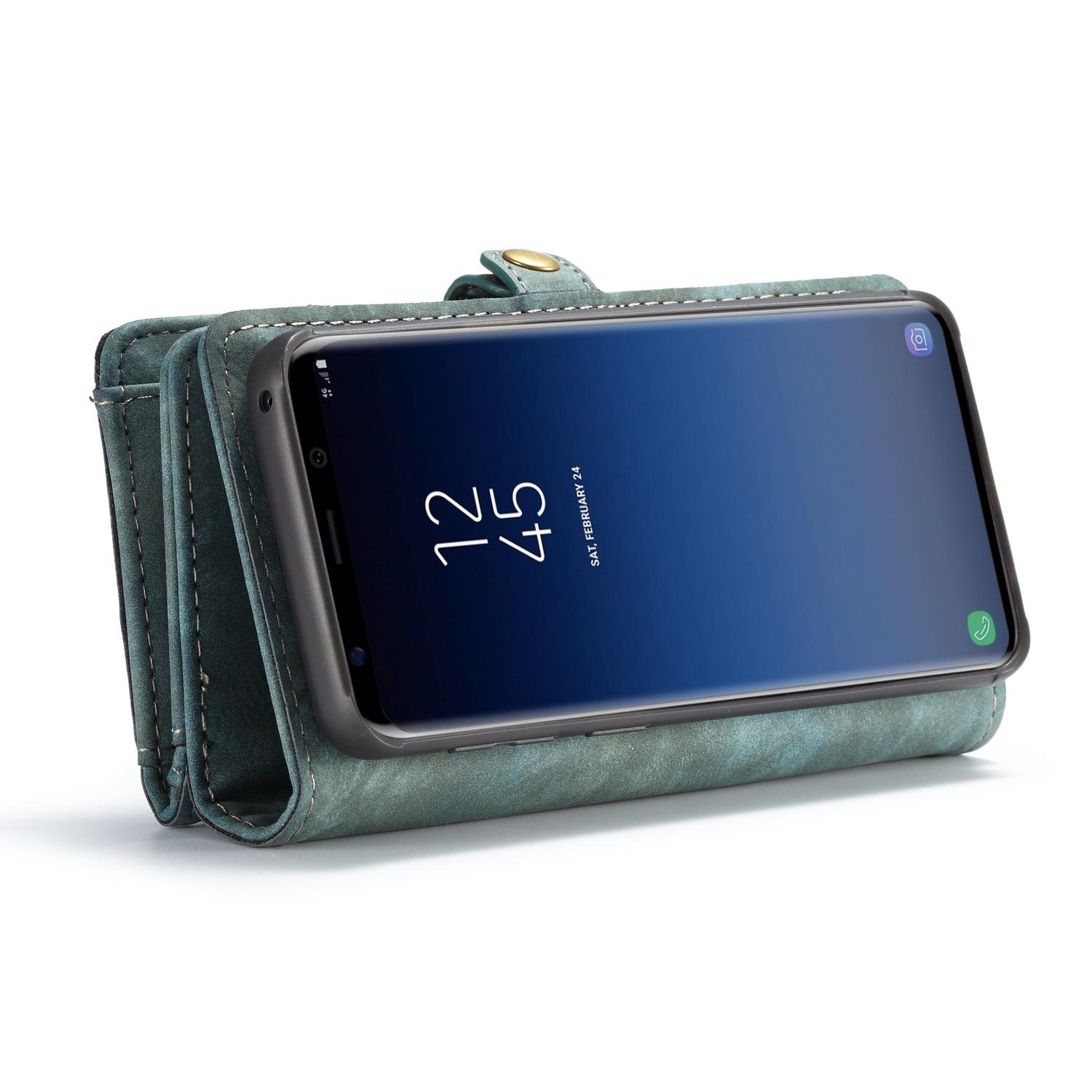 Cover portafoglio Multi-Slot Samsung Galaxy S9 Blu