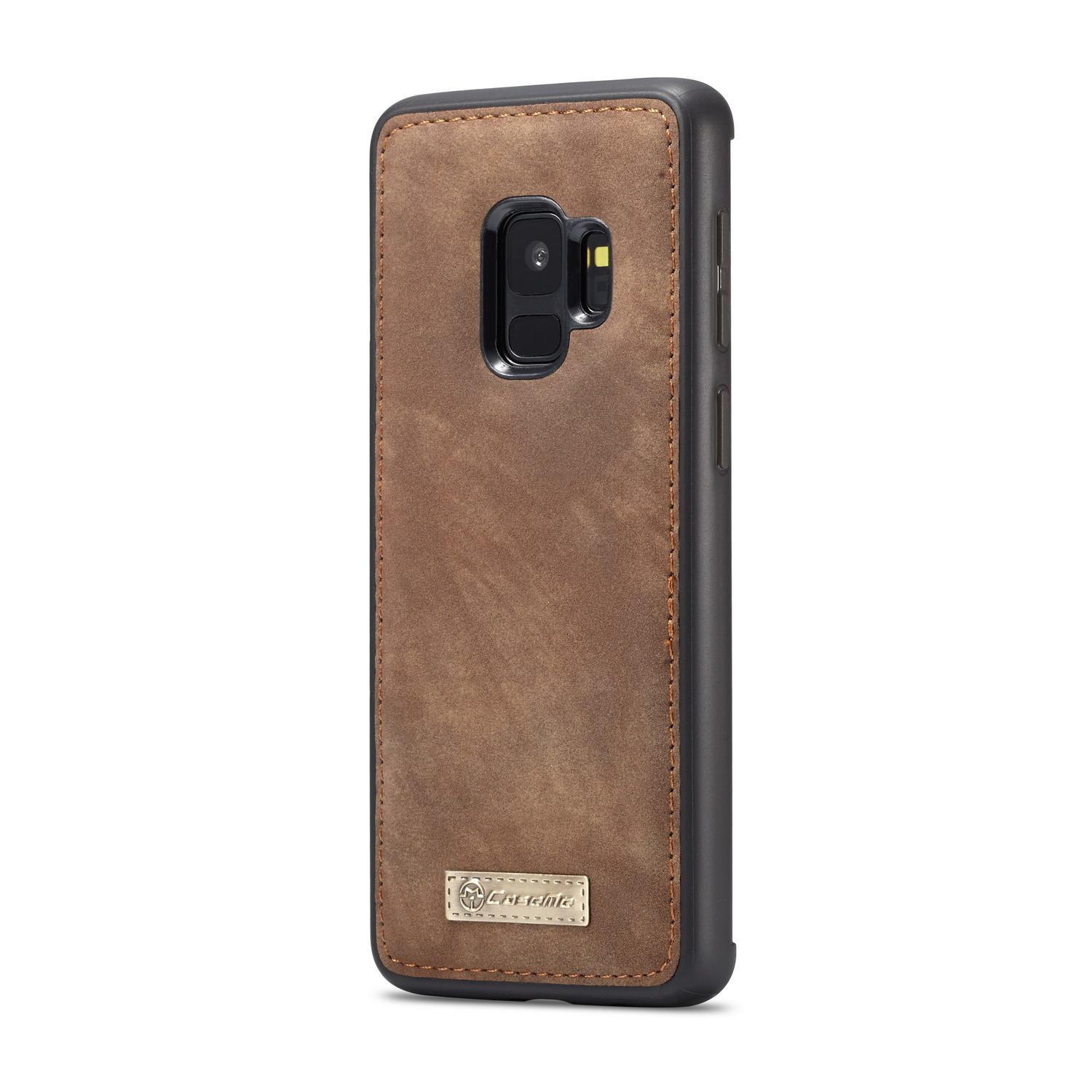 Cover portafoglio Multi-Slot Samsung Galaxy S9 Marrone