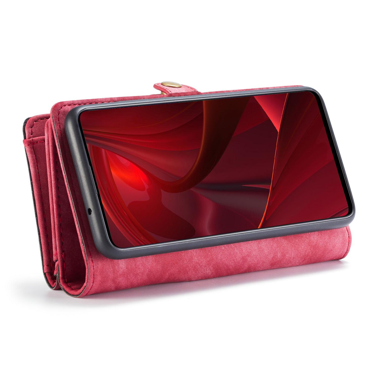 Cover portafoglio Multi-Slot Samsung Galaxy A51 Rosso