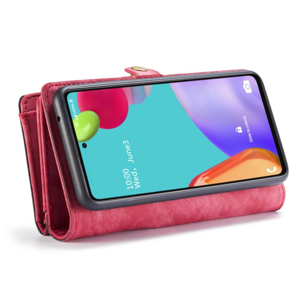 Cover portafoglio Multi-Slot Samsung Galaxy A52 5G Rosso