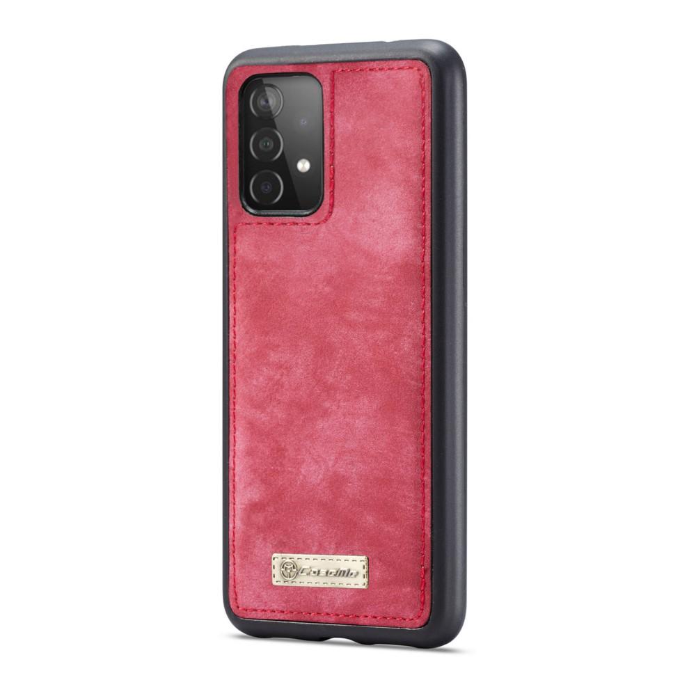 Cover portafoglio Multi-Slot Samsung Galaxy A52 5G Rosso