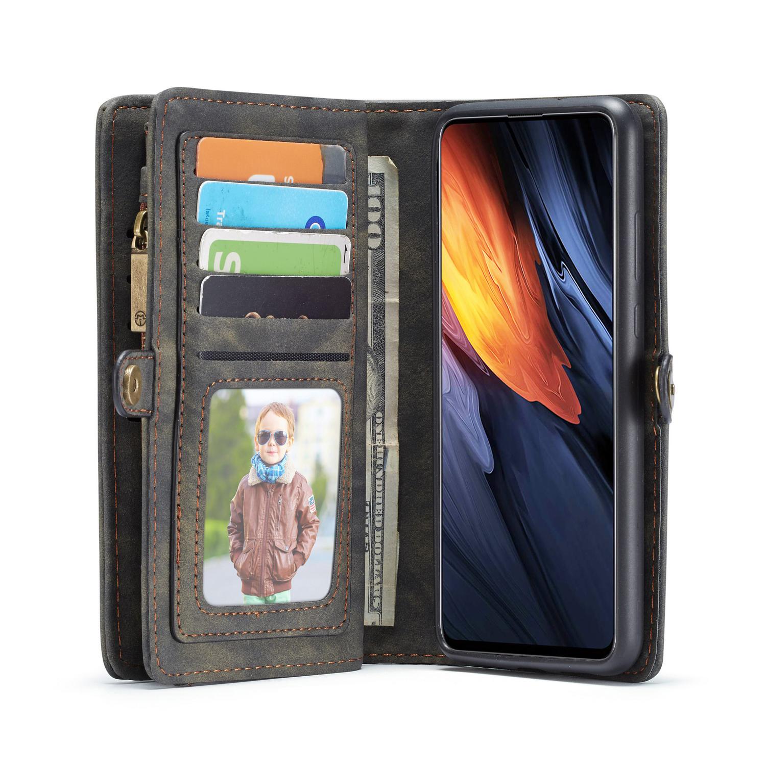 Cover portafoglio Multi-Slot Samsung Galaxy A71 Grigio
