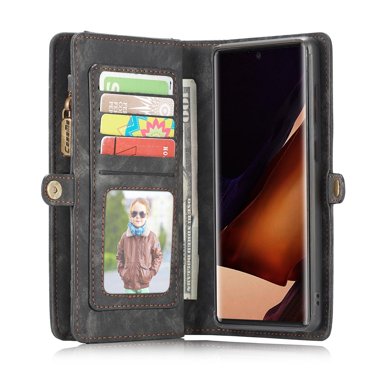 Cover portafoglio Multi-Slot Samsung Galaxy Note 20 Ultra Grigio
