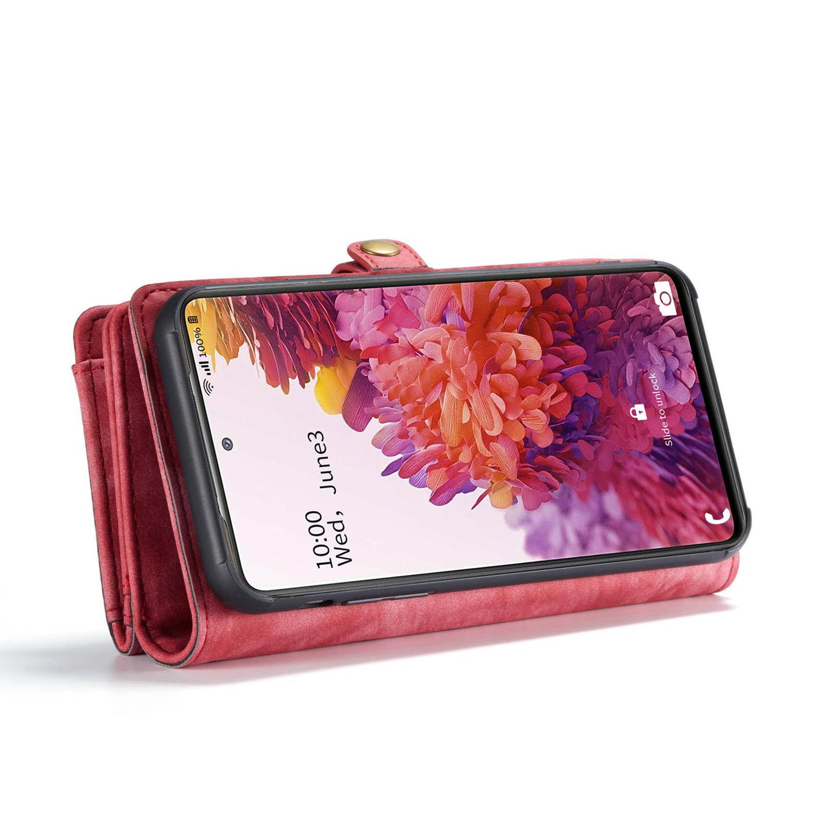 Cover portafoglio Multi-Slot Samsung Galaxy S20 FE Rosso