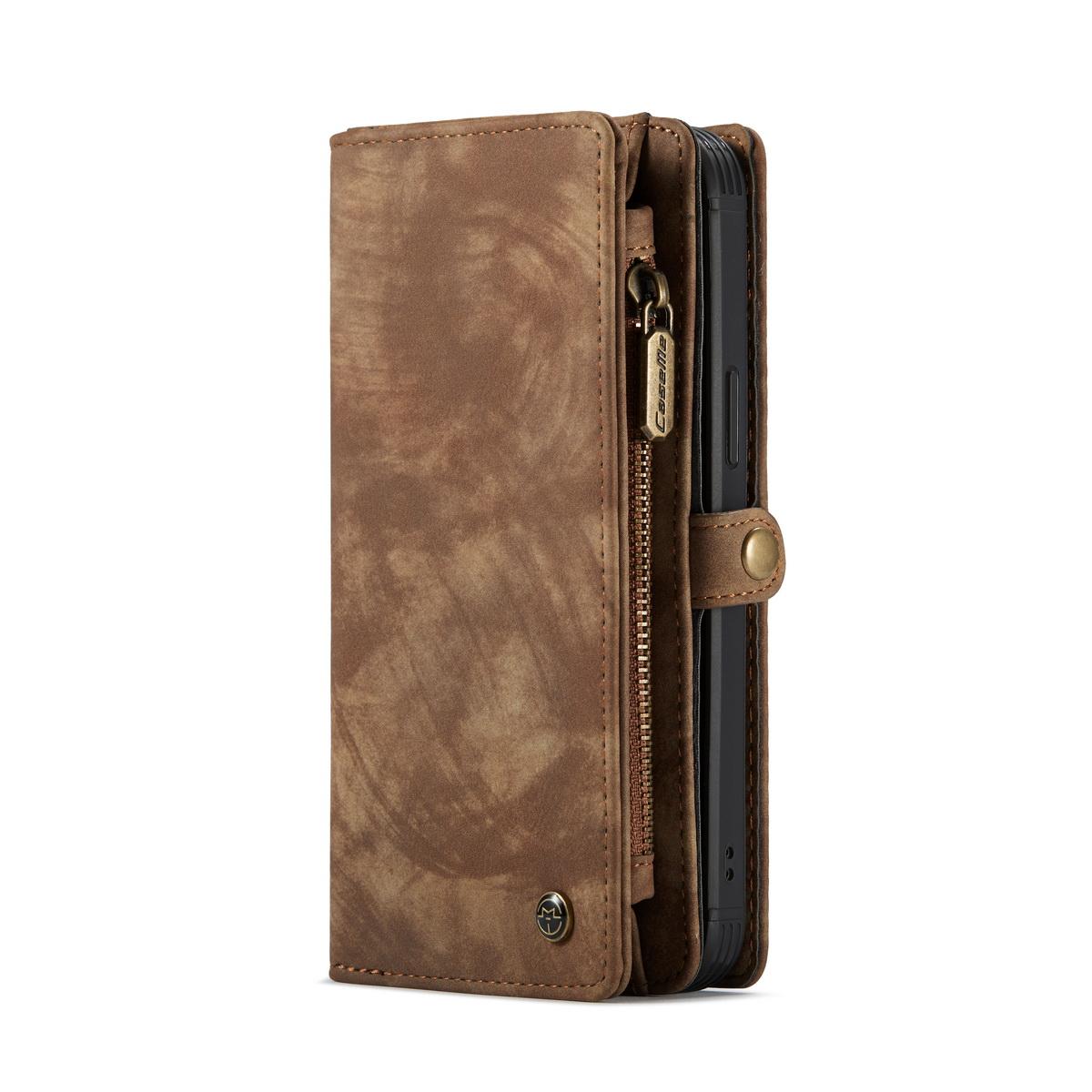Cover portafoglio Multi-Slot Apple iPhone 12 Mini Marrone