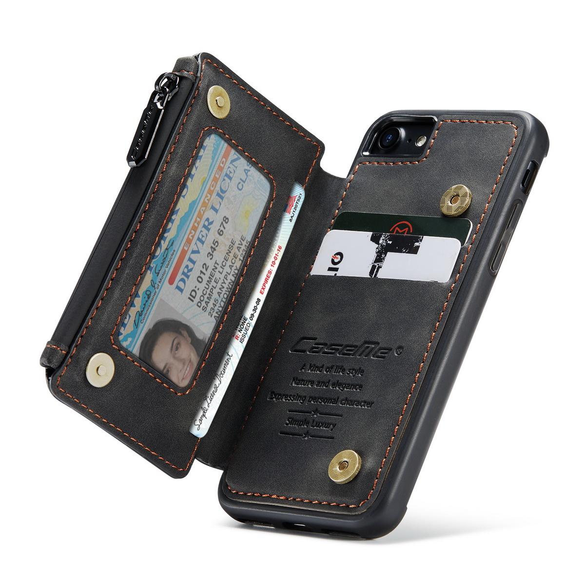Cover Multi-Slot iPhone 7 nero