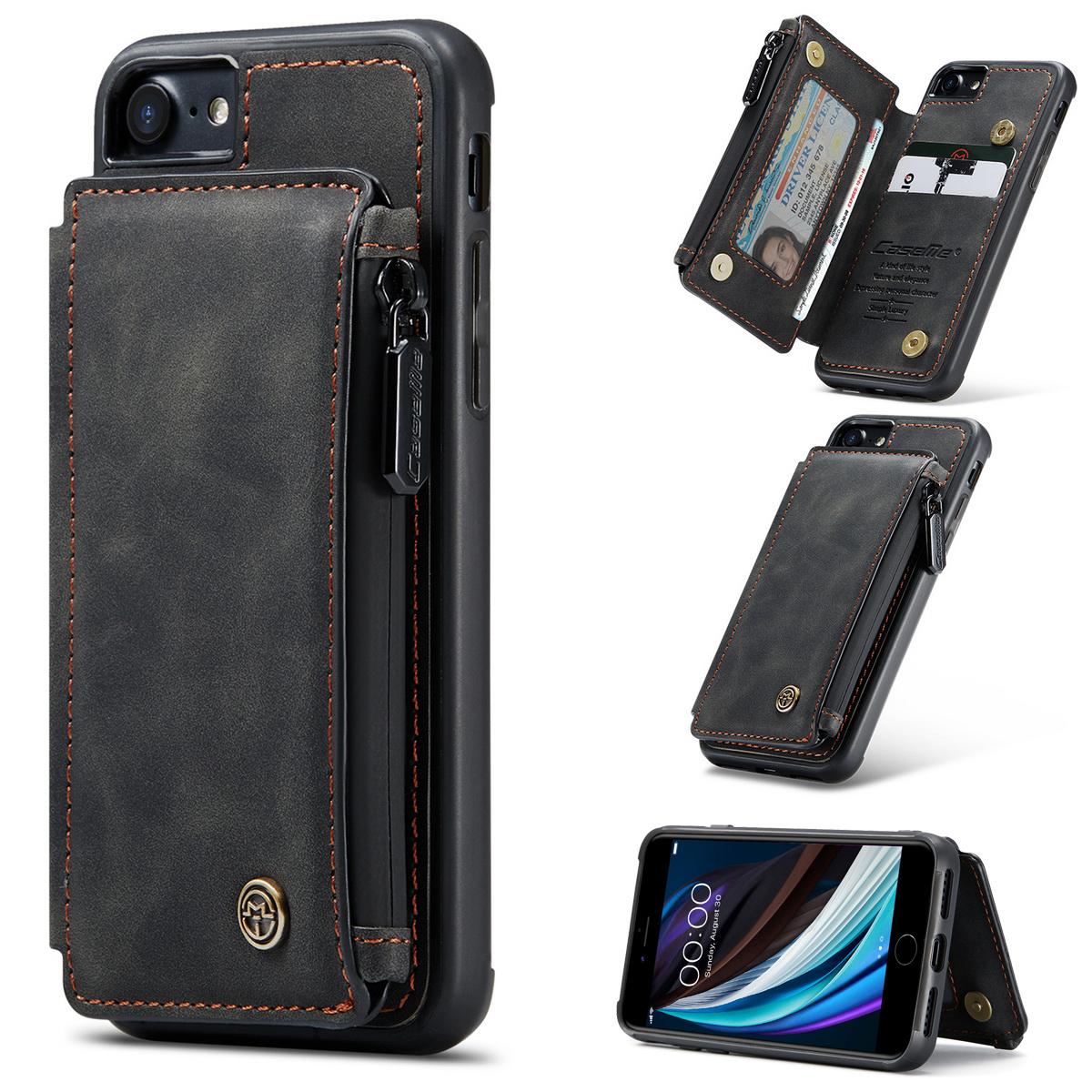 Cover Multi-Slot iPhone SE (2022) nero