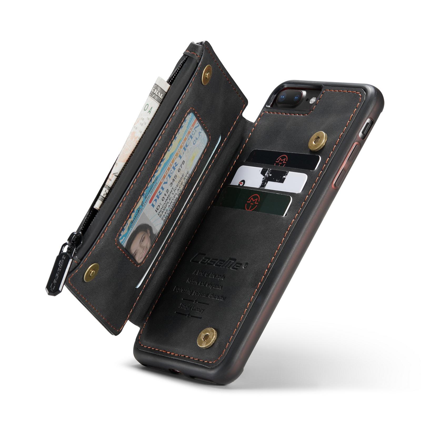 Cover Multi-Slot iPhone 7 Plus/8 Plus Nero