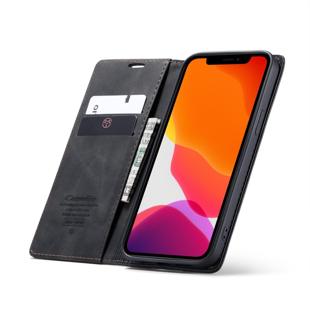 Custodie a portafoglio sottili Apple iPhone 12/iPhone 12 Pro Nero