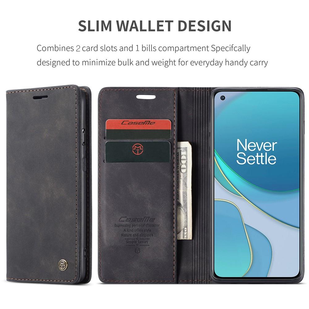 Custodie a portafoglio sottili OnePlus 8T Nero