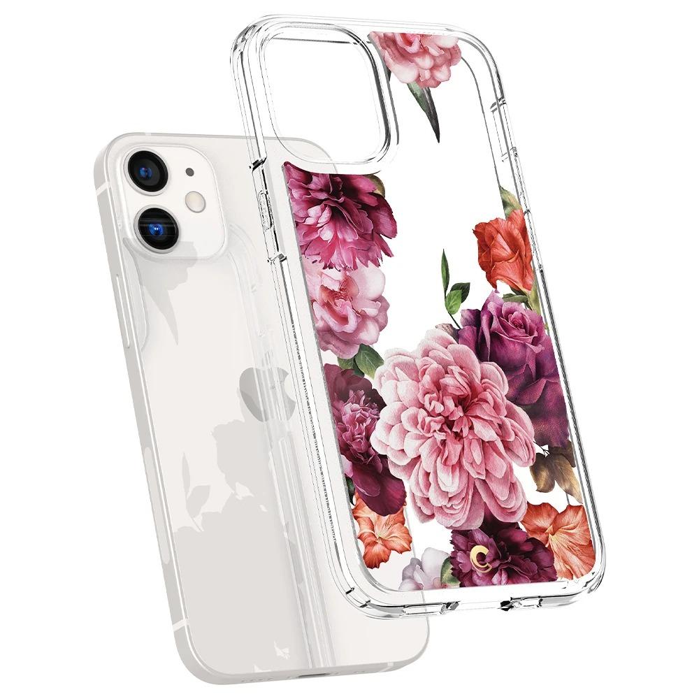 Cover Cecile iPhone 12 Mini Rose Floral