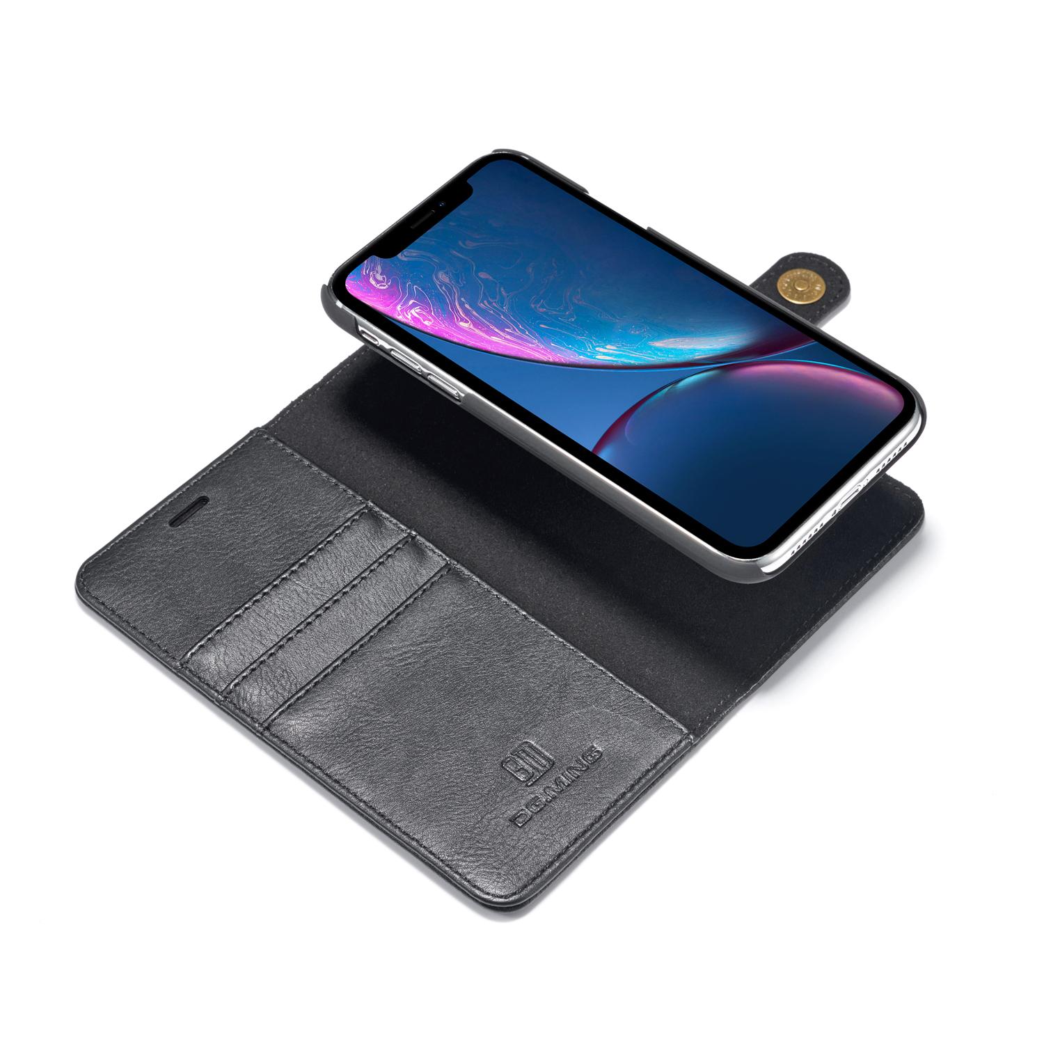 Cover portafoglio Magnet Wallet iPhone Xr Black