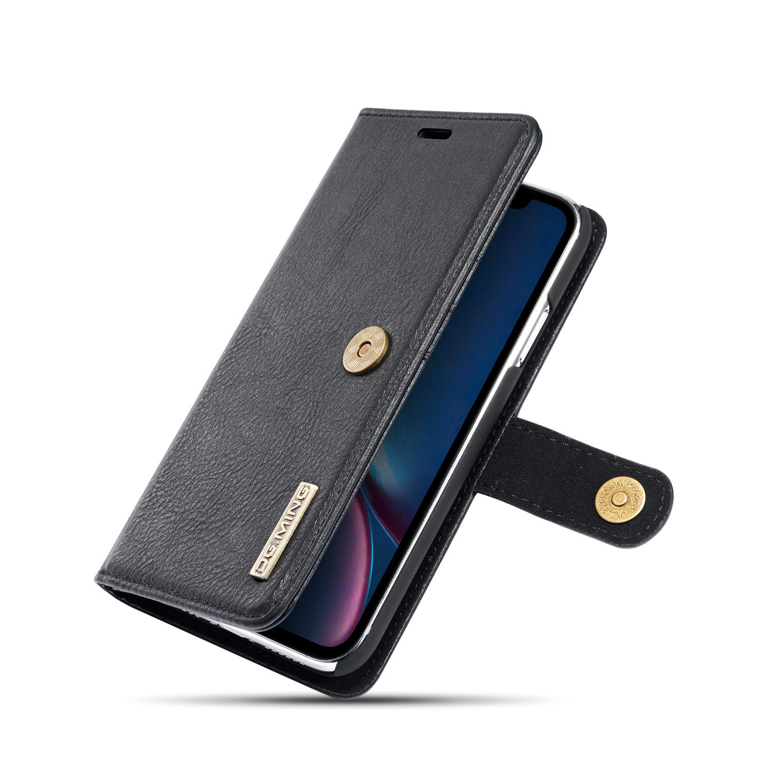 Cover portafoglio Magnet Wallet iPhone Xr Black