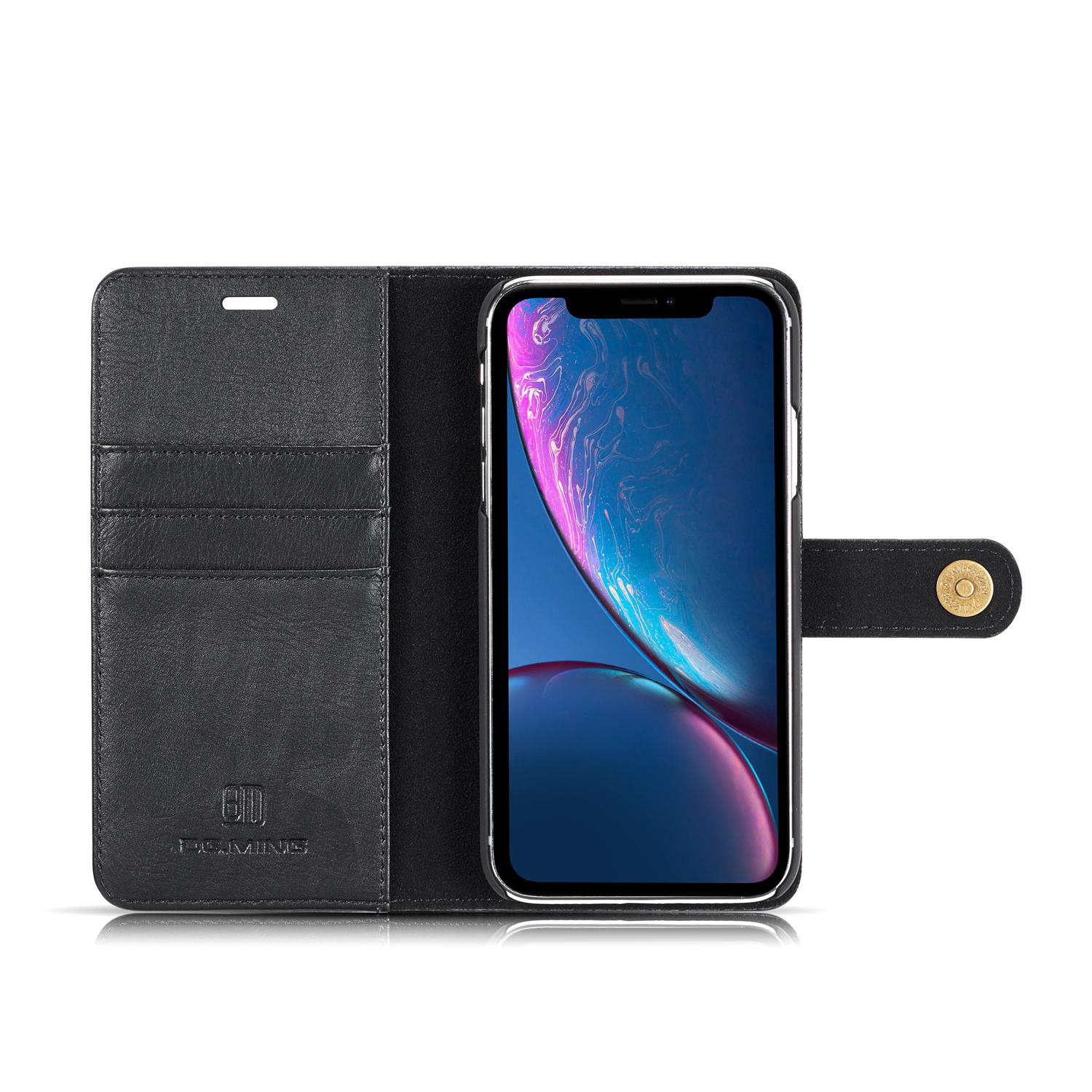 Cover portafoglio Magnet Wallet iPhone Xr Black