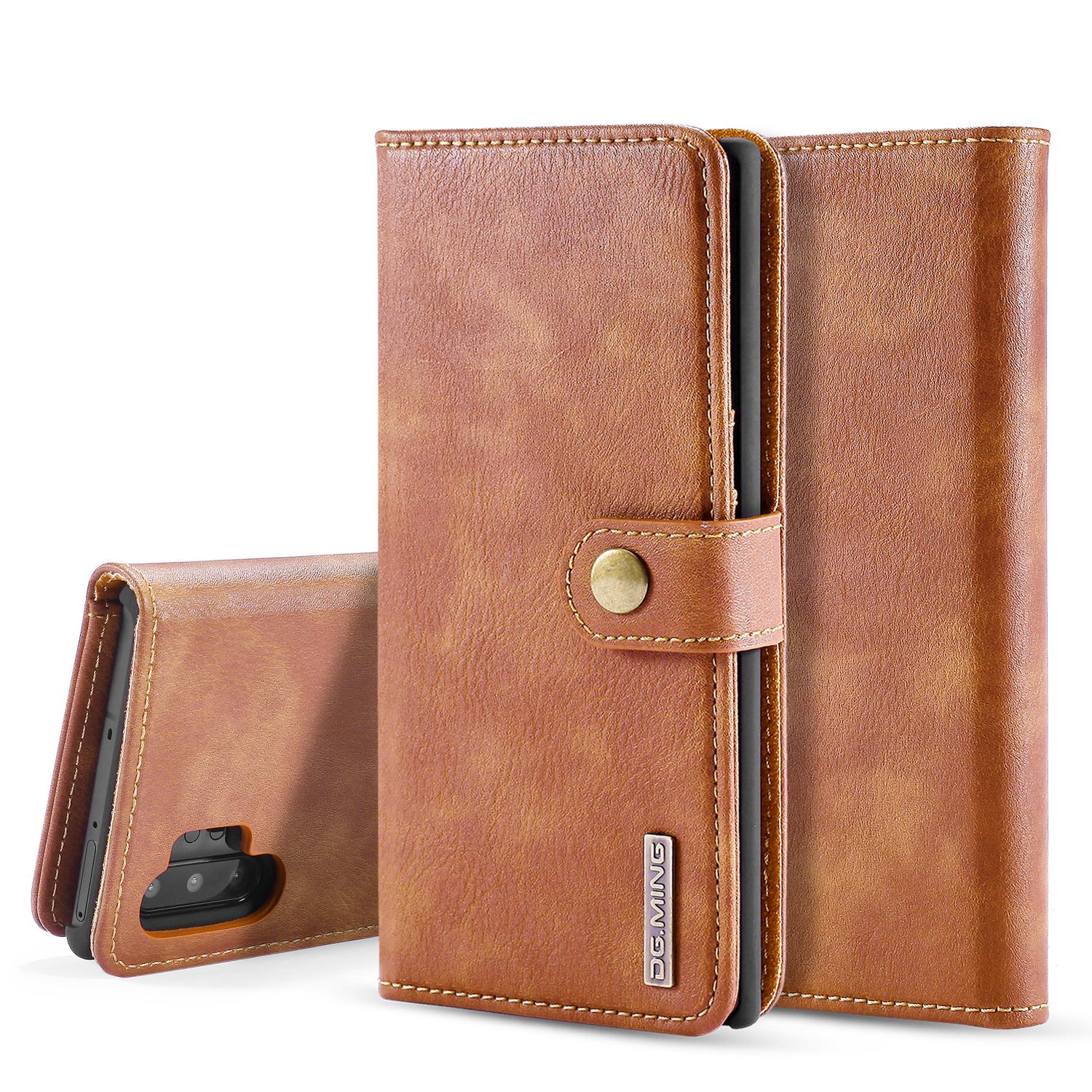 Cover portafoglio Magnet Wallet Samsung Galaxy Note 10 Plus Marrone