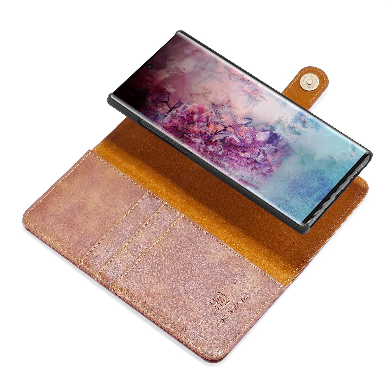 Cover portafoglio Magnet Wallet Samsung Galaxy Note 10 Plus Marrone
