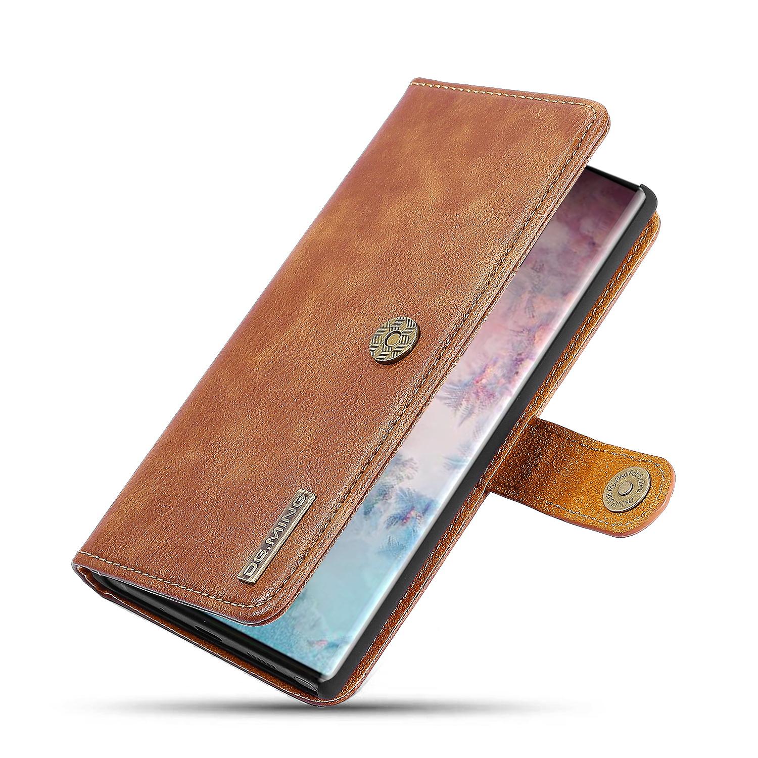 Cover portafoglio Magnet Wallet Samsung Galaxy Note 10 Plus Marrone