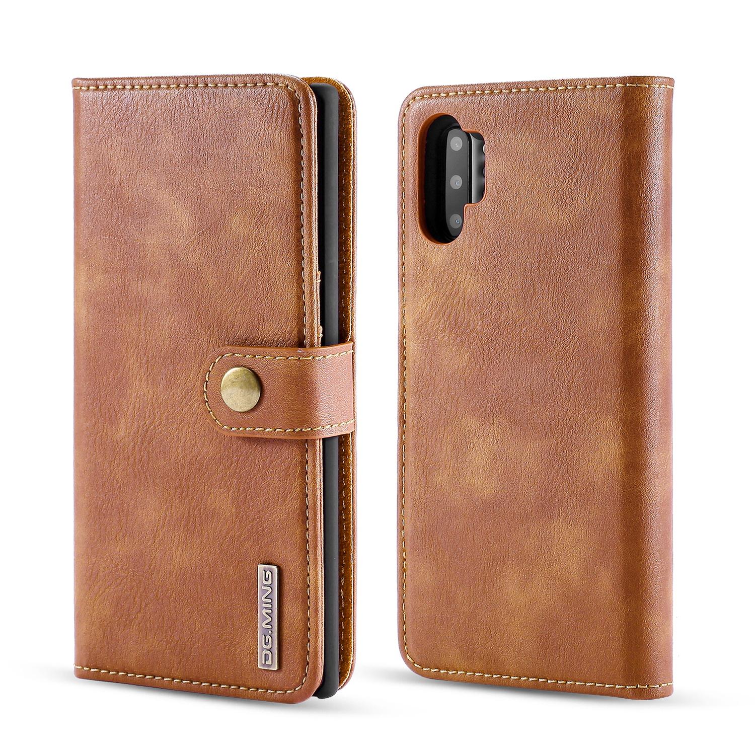 Cover portafoglio Magnet Wallet Samsung Galaxy Note 10 Plus Marrone