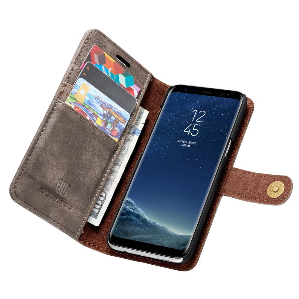 Cover portafoglio Magnet Wallet Samsung Galaxy S8 Brown