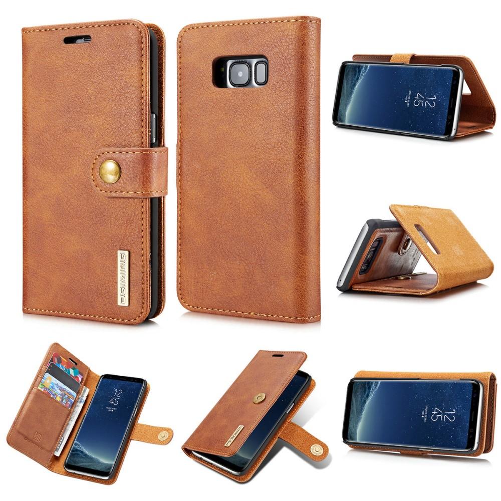 Cover portafoglio Magnet Wallet Samsung Galaxy S8 Plus Cognac