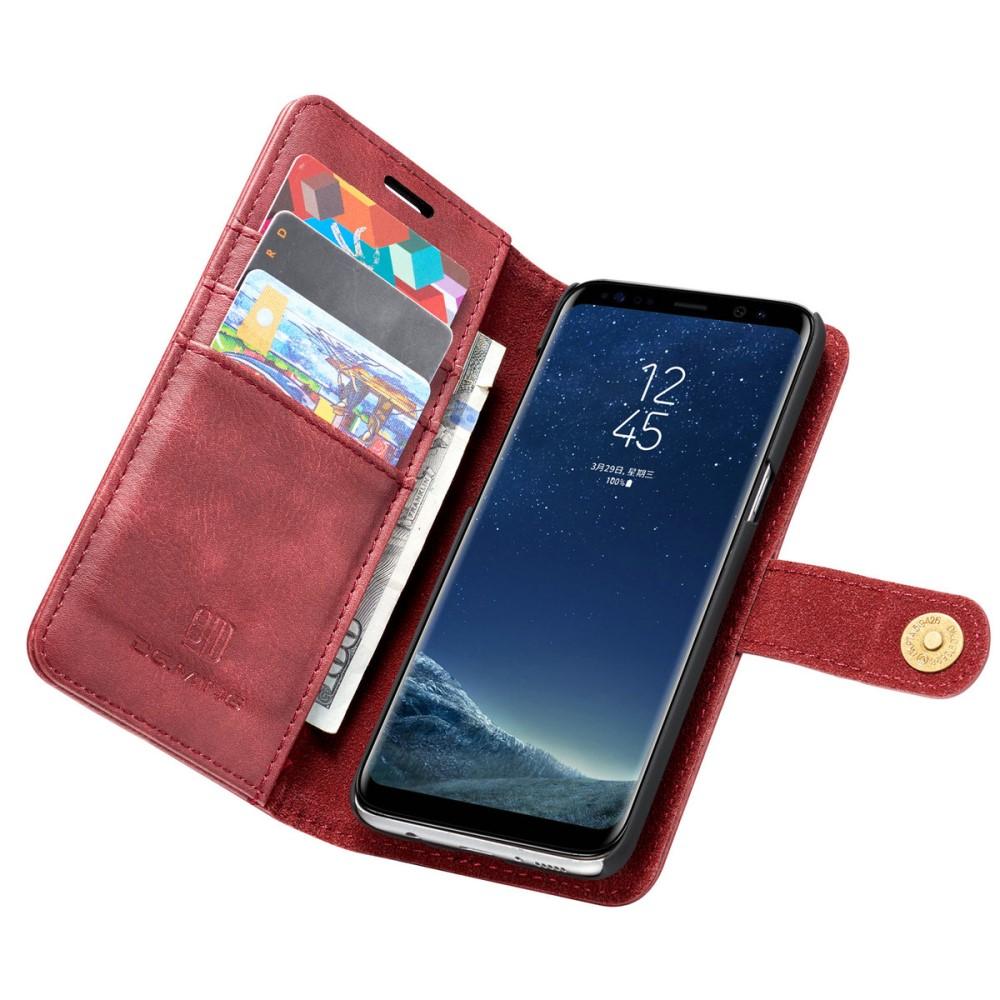 Cover portafoglio Magnet Wallet Samsung Galaxy S8 Red