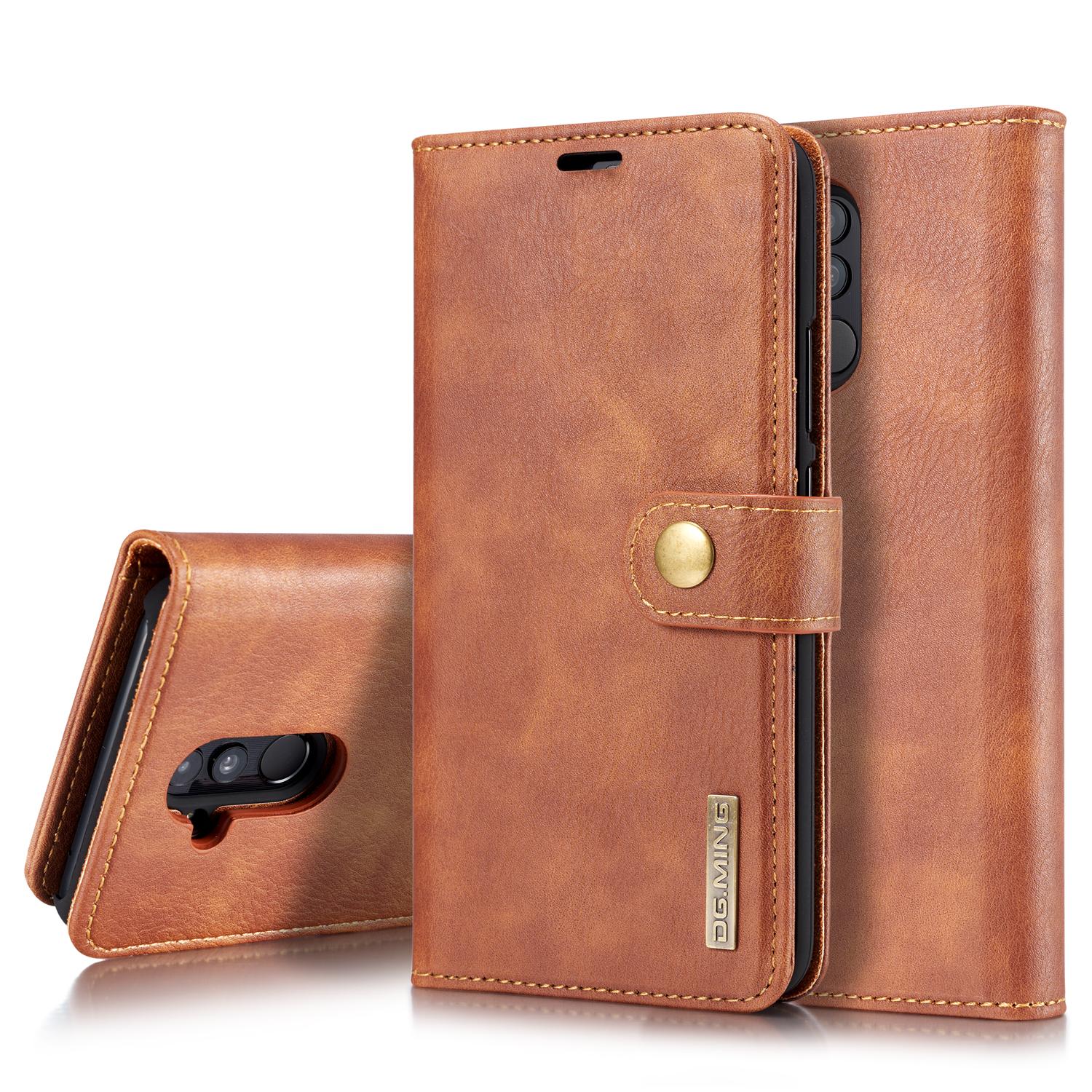 Cover portafoglio Magnet Wallet Huawei Mate 20 Lite Cognac