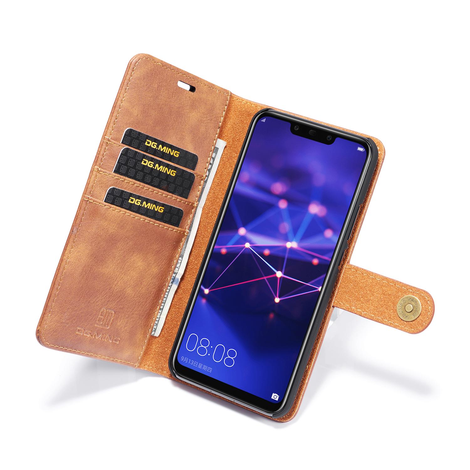 Cover portafoglio Magnet Wallet Huawei Mate 20 Lite Cognac