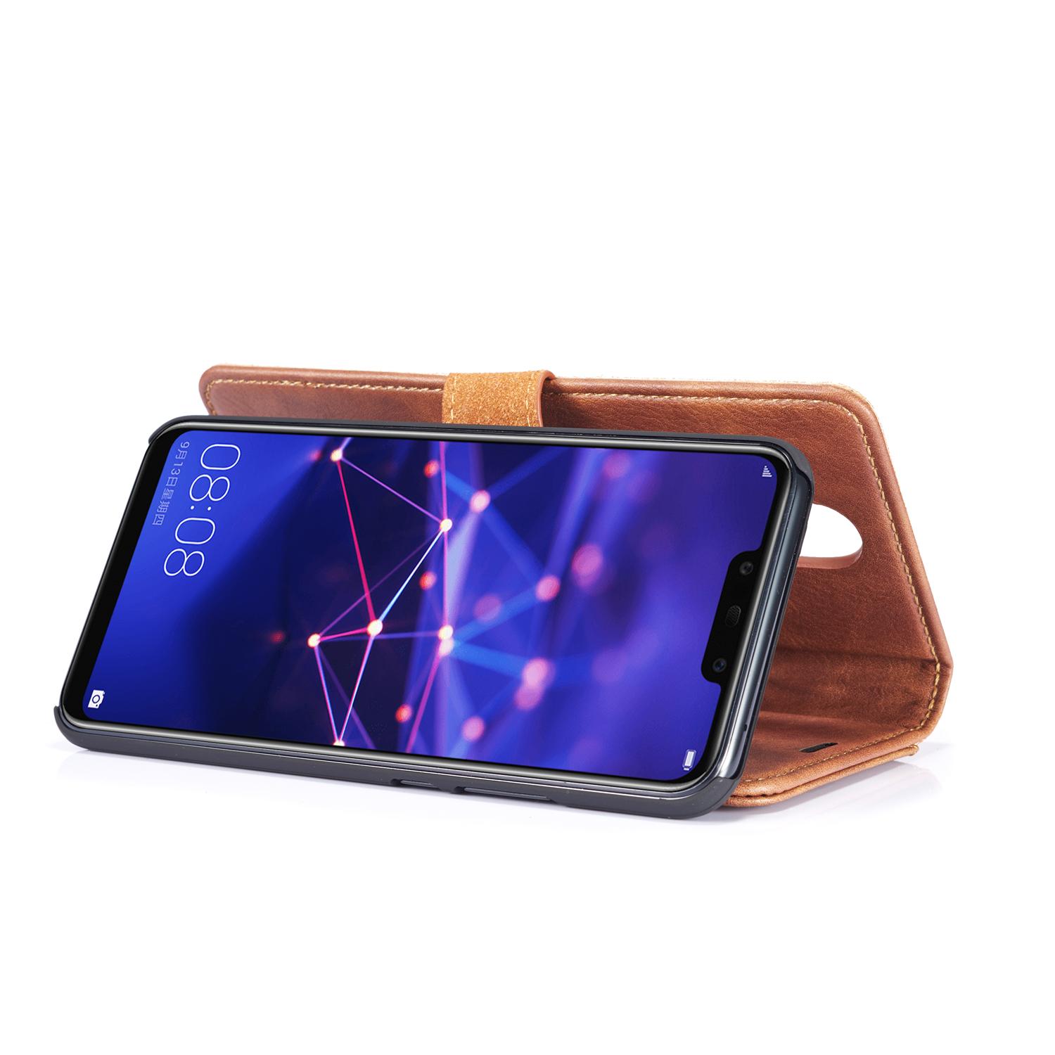 Cover portafoglio Magnet Wallet Huawei Mate 20 Lite Cognac