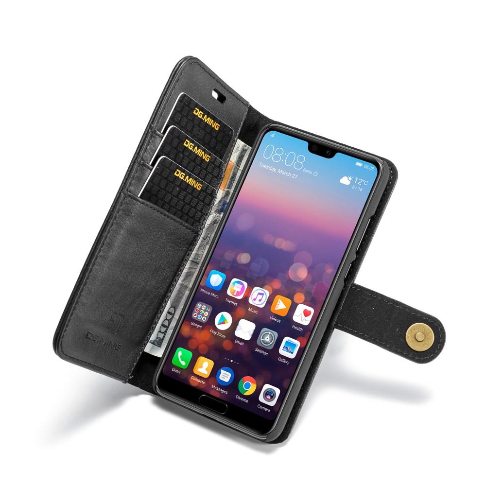 Cover portafoglio Magnet Wallet Huawei P20 Nero