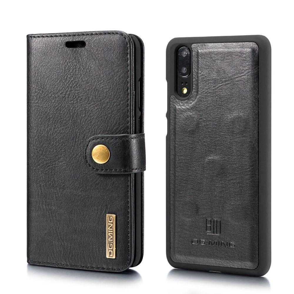 Cover portafoglio Magnet Wallet Huawei P20 Nero