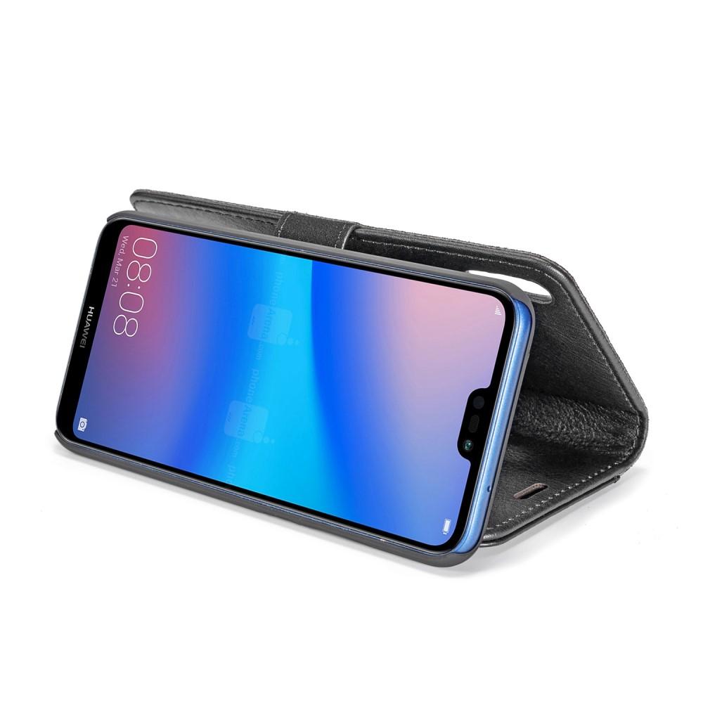 Cover portafoglio Magnet Wallet Huawei P20 Lite Nero