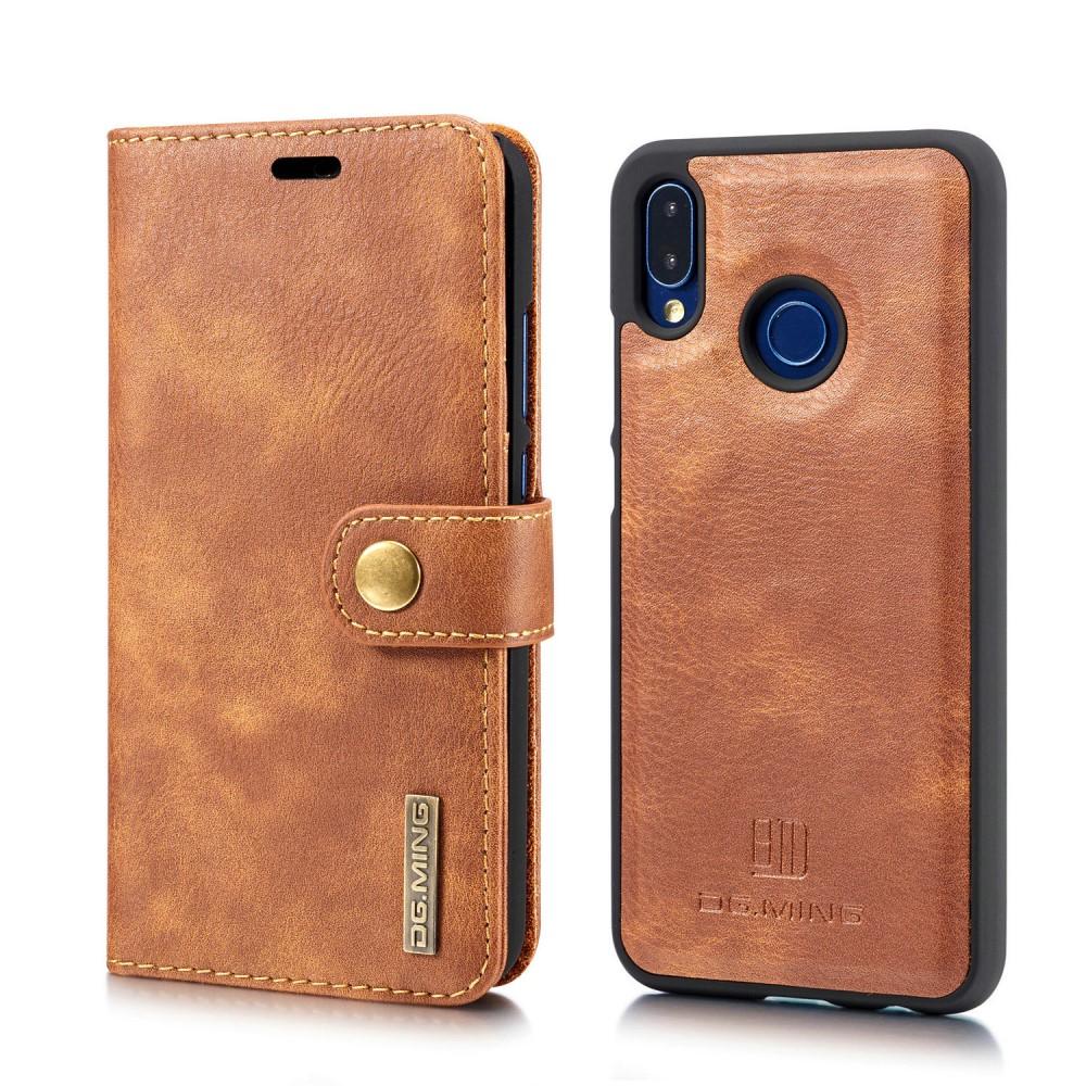 Cover portafoglio Magnet Wallet Huawei P20 Lite Cognac