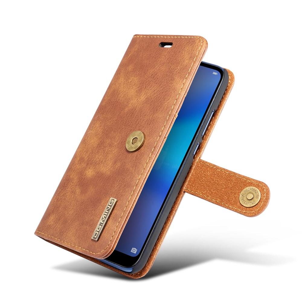 Cover portafoglio Magnet Wallet Huawei P20 Lite Cognac