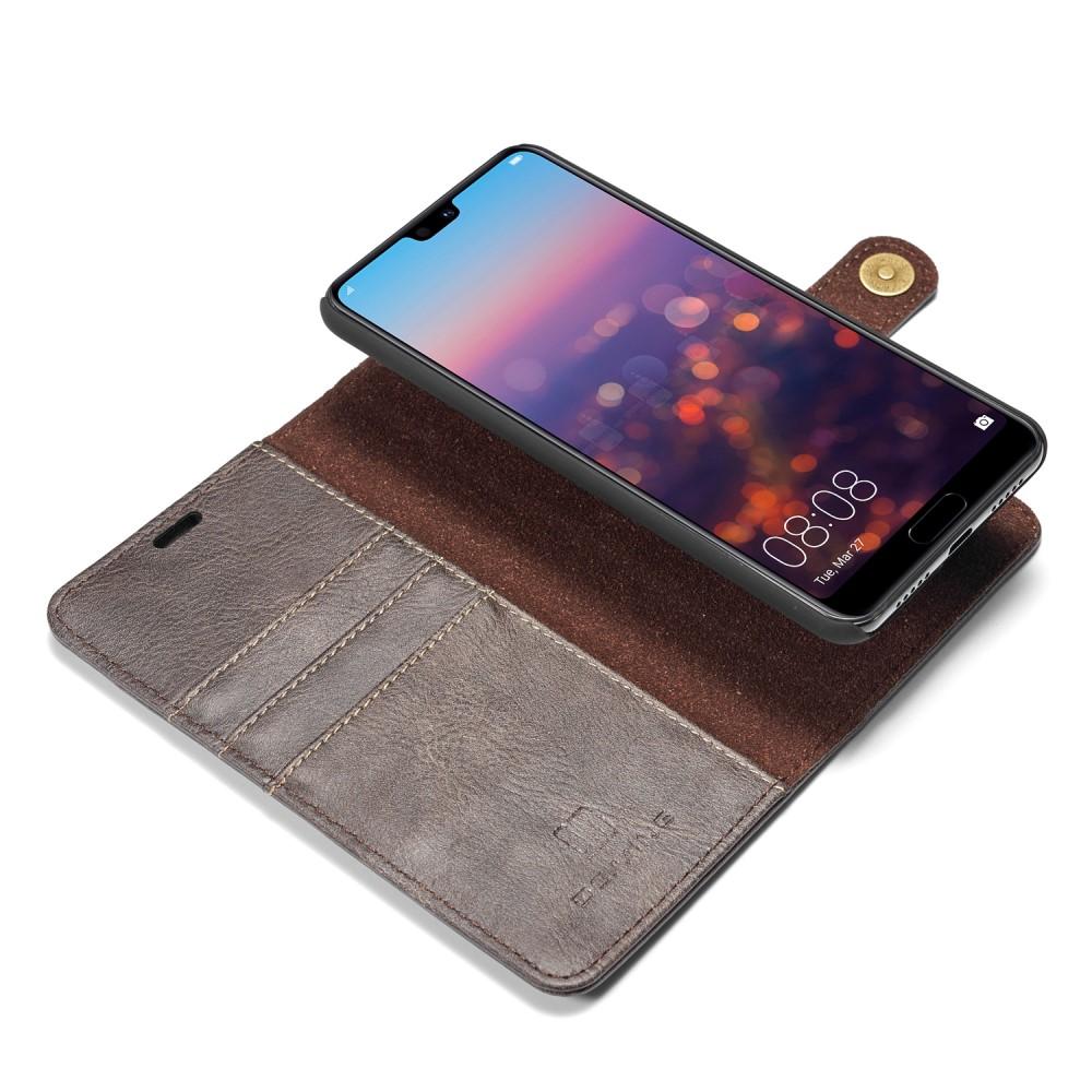 Cover portafoglio Magnet Wallet Huawei P20 Pro Brown